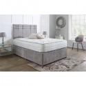 Canterbury Divan Bed Set with Button Headboard