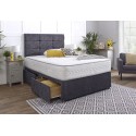 Monty Divan Bed Set with Button Headboard