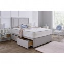 Florence Divan Bed Set with Border Headboard