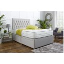Windsor Divan Bed Set with Button Headboard