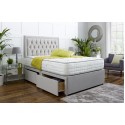 Windsor Divan Bed Set with Button Headboard