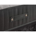 Dual Season 1000 Pocket Memory Cool Gel Divan Bed Set With Headboard