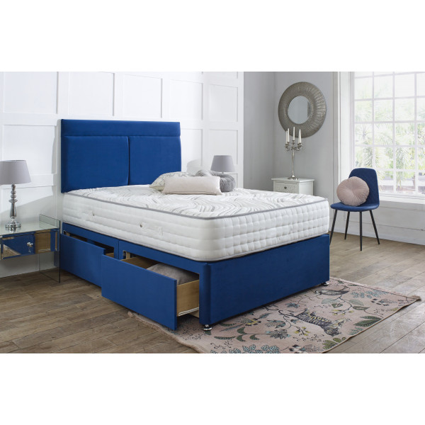 Sicily Divan Bed Set with Headboard