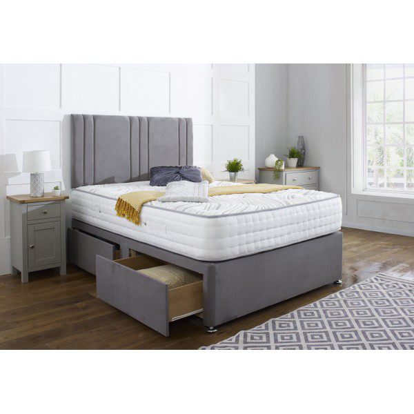 Khloe Divan Bed Set with Headboard