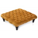 Chesterfield Upholstered Footstool / Coffee Table