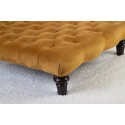 Chesterfield Upholstered Footstool / Coffee Table