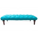 Sienna Chesterfield Upholstered Footstool / Coffee Table
