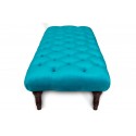 Sienna Chesterfield Upholstered Footstool / Coffee Table